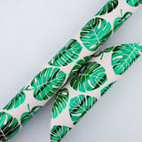 Wrapaholic-Green-Foil-Tropical-Palm-Leaves-Gift -Wrapping-Paper-Roll-4