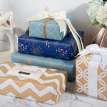 Wrapaholic-Kraft-Wrapping-Paper-Navy-Blue-3