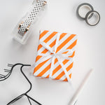 Wrapaholic- Orange-and- Stripe-Design-Reversible-Gift-Wrapping-Paper-4