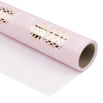 Wrapaholic-Pastel-Pink- Color-with-Foil-Pineapple- Design-Gift-Wrapping-Paper-Roll-1