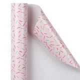 Wrapaholic-Pink-Color-with-Colorful-Line-Segment-Print-Gift-Wrapping-Paper-Roll-2