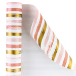 Wrapaholic-Pink-and-Gold Lines-Print-Gift-Wrapping-Paper-Roll-2