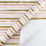 Wrapaholic-Pink-and-Gold Lines-Print-Gift-Wrapping-Paper-Roll-3