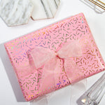 Wrapaholic-Pink-with-Gold Foil-Design- Gift-Wrapping-Paper-Roll-6