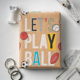 Wrapaholic-Play-Ball-Kraft-Wrapping-Paper-5