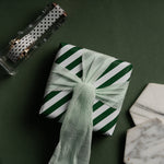 Wrapaholic-Reversible-Dark-Green-and-Stripes-Design-Gift-Wrapping- Paper-6