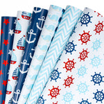 Wrapaholic-Sailing-Design-Wrapping-Paper-Sheets-1