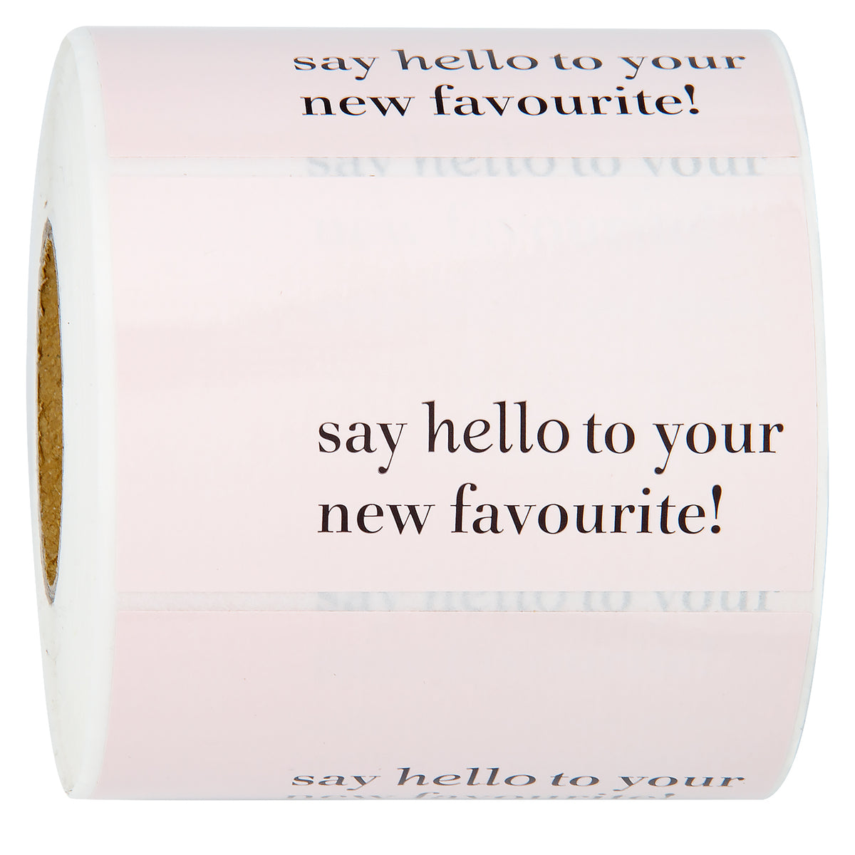 500ct Say Hello to Your New Favourite Stickers Pink – WRAPAHOLIC