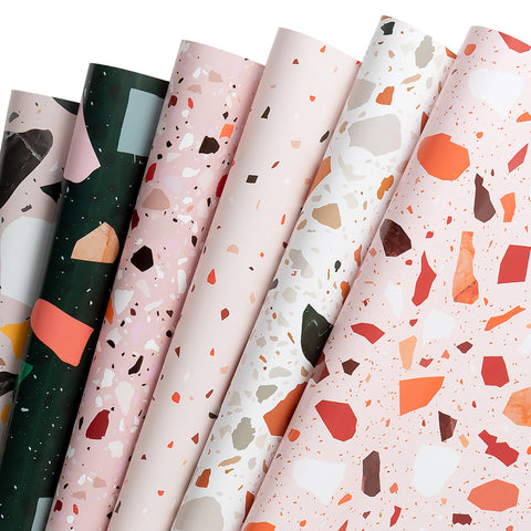 Wrapaholic Silver Pearlized Gift Wrapping Paper Roll-Vintage Floral Pr –  WrapaholicGifts