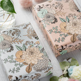 Wrapaholic-Vintage-Floral-Printed-on-White-Pearlized-Paper-Gift-Wrapping-Paper-Roll-4