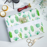 Wrapaholic-Watercolor-Cactus-Print-Gift-Wrapping-Paper-Roll-5