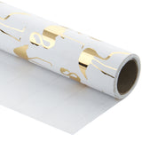 Wrapaholic- White-with- Gold-Foil-Flamingo-Gift- Wrapping-Paper-Roll-1