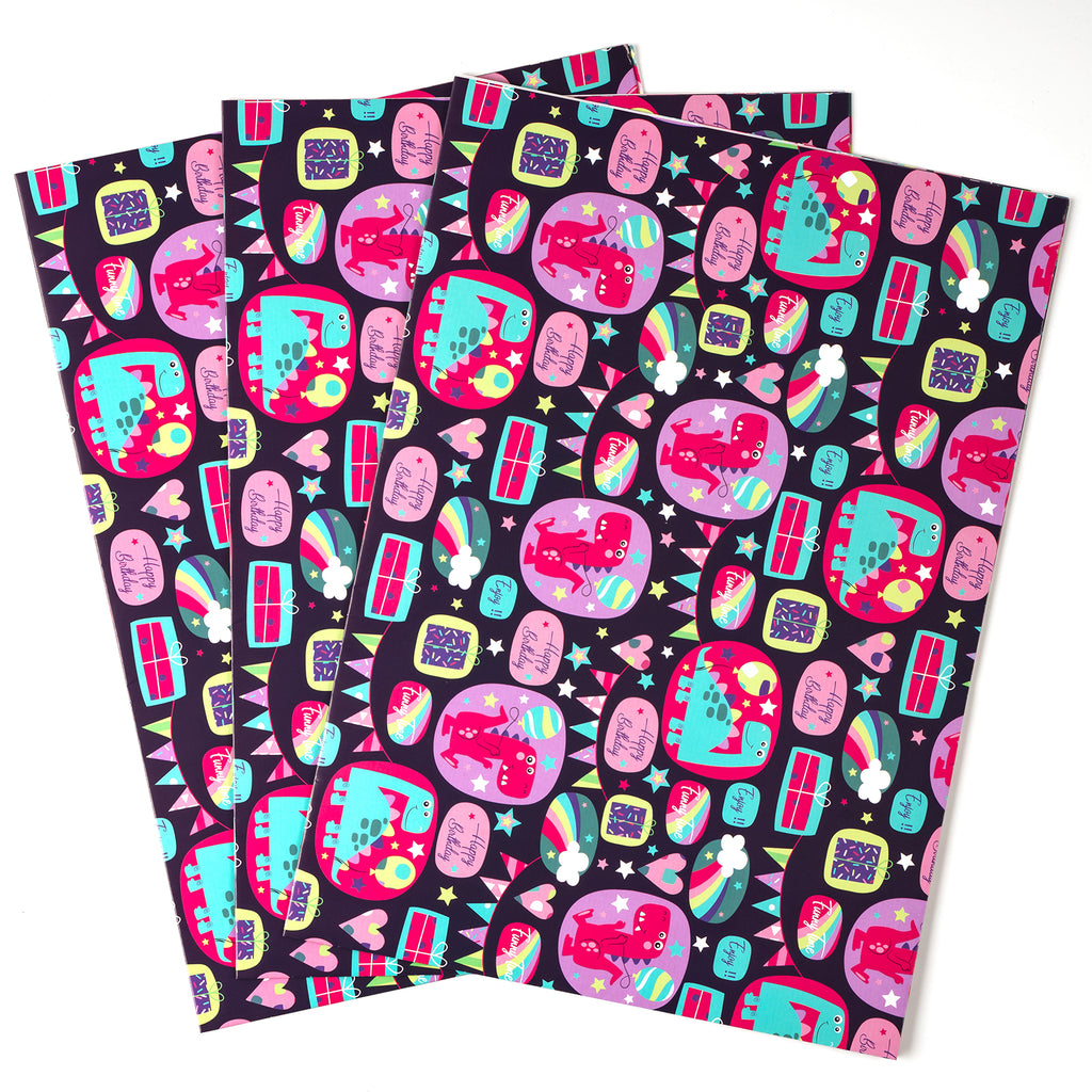 Happy Birthday On Pink  Birthday wrapping paper, Pink happy birthday, Happy  birthday design
