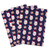 Wrapaholic Christmas Santa Claus Wrapping Paper Sheet - Folded Flat - 3 Sheets-2