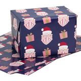 Wrapaholic Christmas Santa Claus Wrapping Paper Sheet - Folded Flat - 3 Sheets-1