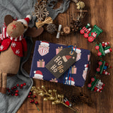 Wrapaholic Christmas Santa Claus Wrapping Paper Sheet - Folded Flat - 3 Sheets-5