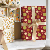 Wrapaholic-Wrapping-Paper-Sheet - Folded-Flat-6-Different -Autumn-Design (45.2 sq. ft.ttl.) - 27.5 inch X 39.4 inch-Per-Sheet-2