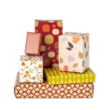 Wrapaholic-Wrapping-Paper-Sheet - Folded-Flat-6-Different -Autumn-Design (45.2 sq. ft.ttl.) - 27.5 inch X 39.4 inch-Per-Sheet-5