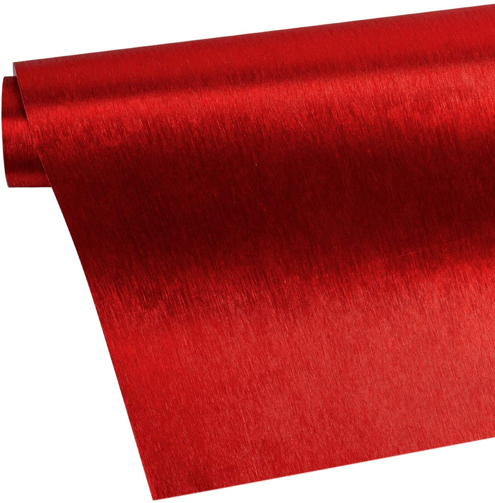 Red Metal Wrapping Paper Solid Matte Paper Black Metal - Temu