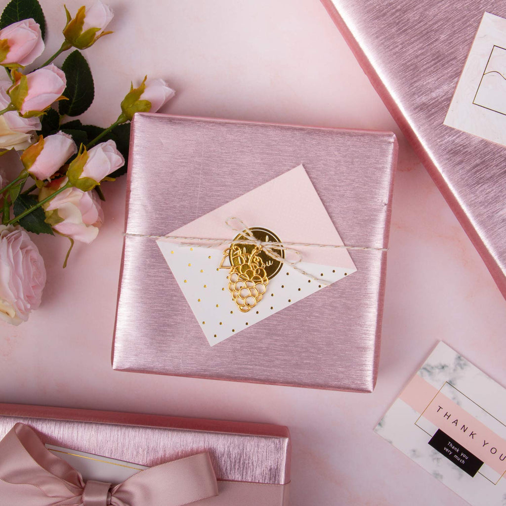 Soft rose gold velvet Wrapping Paper by RoseAesthetic