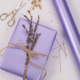 Wrapaholic-gift-wrap-roll-brush-metal-light-purple