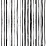 Custom Flat Wrapping Paper for Birthday, Holiday - Black & White Vertical Stripes Wholesale Wraphaholic