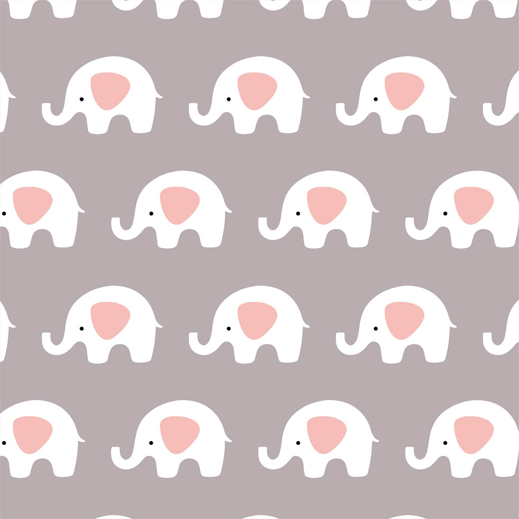 Personalise Gift Wrapping Paper Sheets for Baby Shower, Birthday, Girl -  Pastel Pink Elephant on Grey – WrapaholicGifts