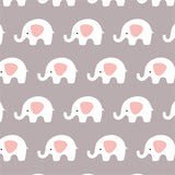 Baby Girl Elephant Flat Wrapping Paper Sheet Wholesale Wraphaholic