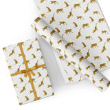 Leopard Flat Wrapping Paper Sheet Wholesale Wraphaholic