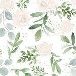 Custom Flat Wrapping Paper for Birthday, Holiday, Spring - Watercolor Wedding Floral Wholesale Wraphaholic