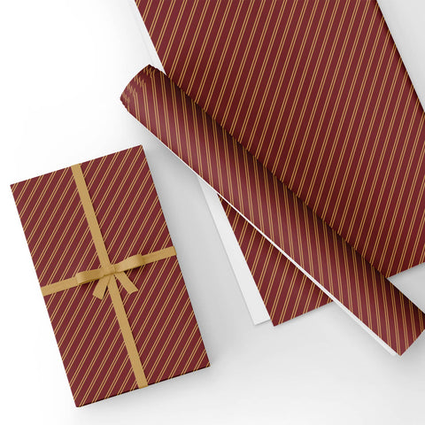 Custom Flat Wrapping Paper for Christmas, Elegant - Twill Christmas Wholesale Wraphaholic