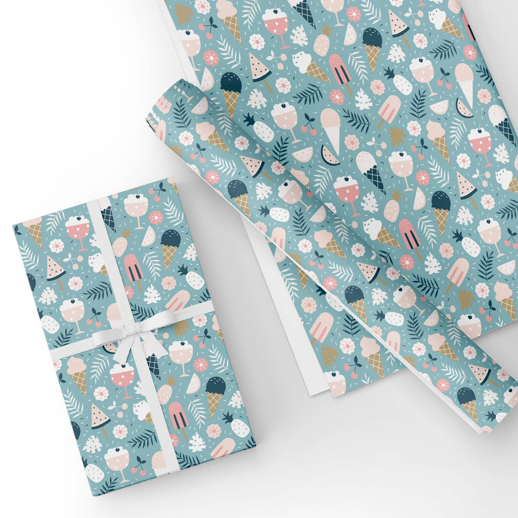 Sewing Supplies Holiday Wrapping paper sheets — TipStitched