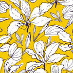 Custom Flat Wrapping Paper for Birthday, Holiday, Wedding, Spring - Lily in Bright Yellow Wholesale Wraphaholic