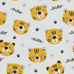 Custom Flat Wrapping Paper for Kids, Baby Shower, Birthday, Party - Cute Roar Tiger Wholesale Wraphaholic