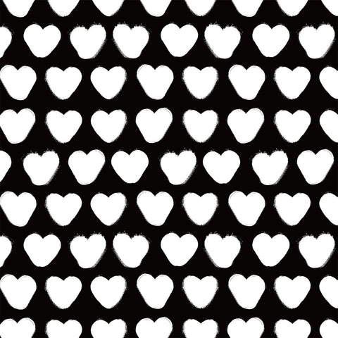 Custom Wrapping Paper Sheets for Birthday, Holiday, Valentine's Day - White  & Black Love Heart – WrapaholicGifts