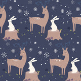 Winter Forest Flat Wrapping Paper Sheet Wholesale Wraphaholic