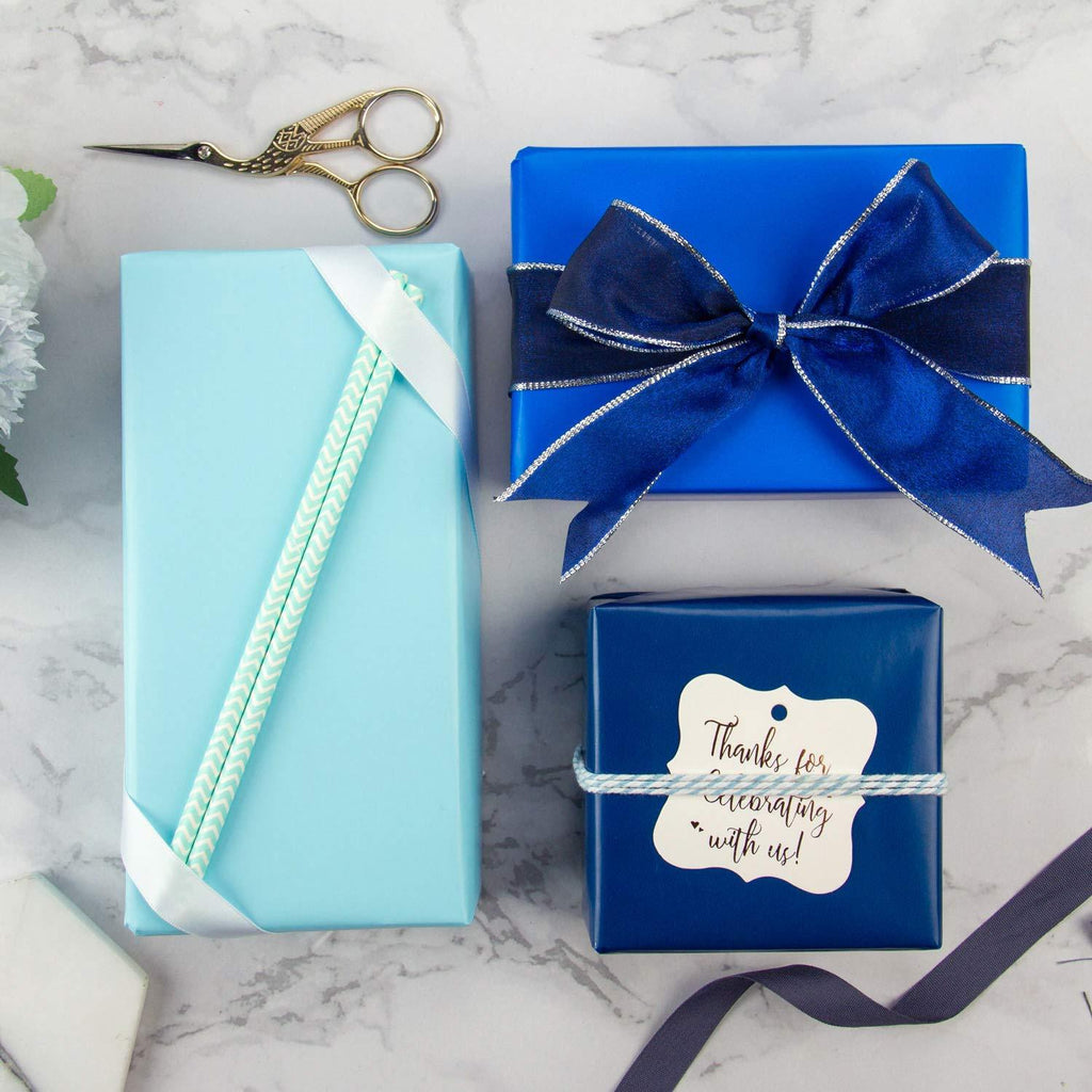 The Gift Wrap Company Solid Gift Tissue, Royal Blue