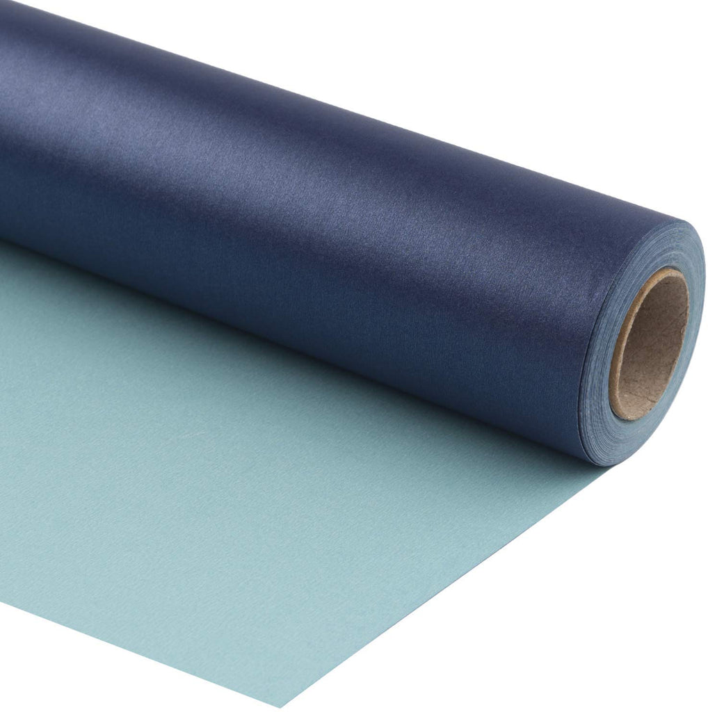 Glossy Wrapping Paper Roll, Navy 32.8' – WrapaholicGifts