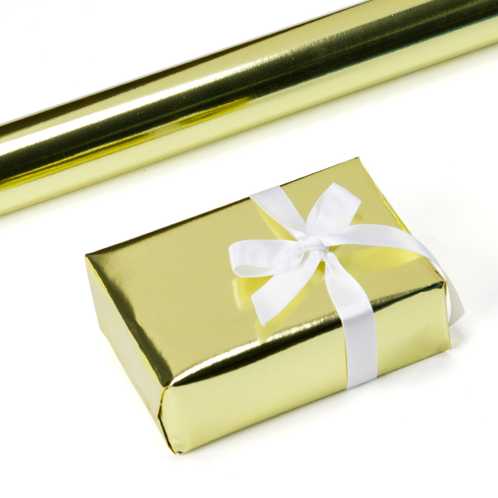 Wrappily Gold Paper Gift Ribbon 25yd
